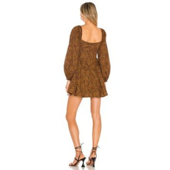 Bardot Womens Dress Leopard Print Skater Style X-Large - Picture 2 of 13